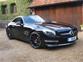 mercedes benz sl63 amg with over £12k of optional extras 2012