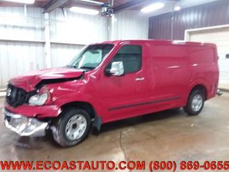 used 2012 nissan nv cargo 2500 sv low roof