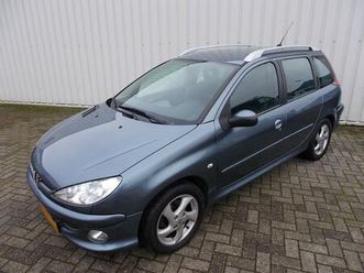 peugeot 206 sw - 1.6-16v air-line 3 ( apk keuring bij aflevering )