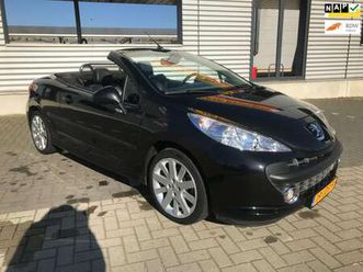 peugeot 207 cc - 1.6-16v t sport 150 pk 1e eigenaresse org nederlandse auto met alle onderhoudsgeschiedenis