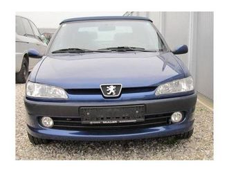 peugeot 306 cabrio 1,6i st.tropez klima 1besitz el verdeck in marchtrenk