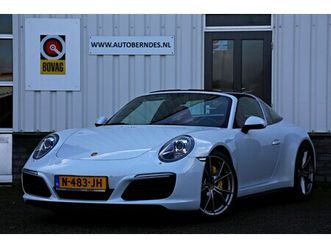 porsche 911 targa - 3.0 4 370pk aut. 991.2 *perfect onderh.*sportuitlaat/acc/bose/stoelverw./stuurwielverw./ca