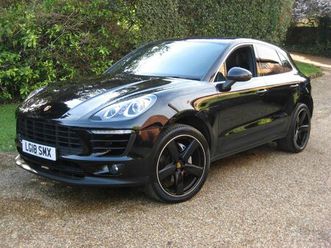 porsche macan 3.0s pdk with just 13,000 miles from new 2018