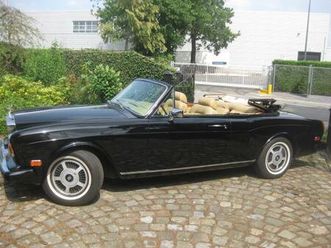 rolls royce corniche cabriolet - 1981