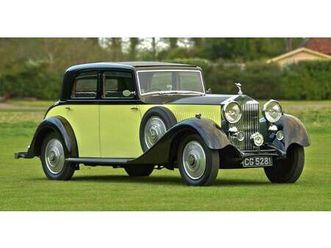 1933 | rolls-royce 20/25 hp sport saloon