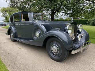 1937 rolls-royce phantom iii - sedanca de ville by hooper