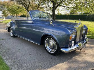 1963 rolls-royce silver cloud iii - convertible