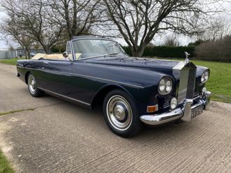 1966 rolls-royce silver cloud iii - continental by mulliner park ward