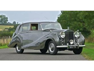 1952 | rolls-royce silver wraith