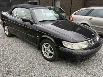② saab 9.3 cabriolet 2.0t 110 kwbenzine bj 2001 km 172.000 — saab — 2ememain