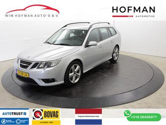 saab 9-3 sport estate - 2.8 t v6 aero xwd 281pk youngtimer nl auto leer navi stoelverw cruise trekh
