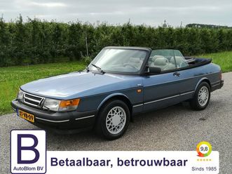 saab 900 cabrio - classic 2.0 s /leder/zeer nette auto/