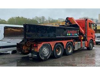 scania r480 8x4 euro 5 kranväxlare lågmilare
