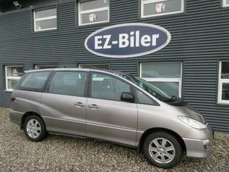 2004 toyota previa 2.0 d-4d terra mpv 5g -1d 435.000 km kr 49.900