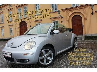 vw beetle cabriolet 1,8 t leder leder,pdc,sitzh,öamtc in linz