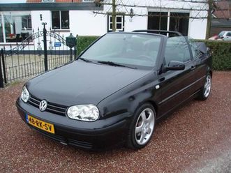 volkswagen golf cabriolet - 1.8 trendline 16v dohc uniek