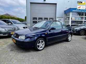 volkswagen golf cabriolet - 1.8 trendline automaat/lmv