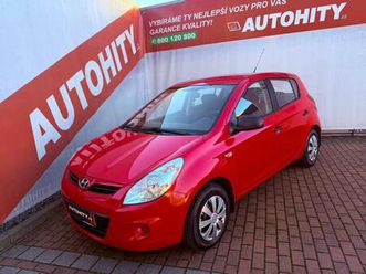 hyundai i20 1.2, čr, 1.maj, klimatizace