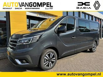 renault trafic - 170pk l2h1 extra dc dubbel cabine / geen bpm/ navi / camera
