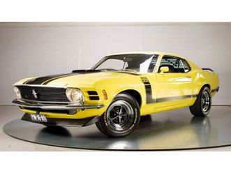 1970 ford mustang jaune manuel, 4 vitesses conduite à gau...