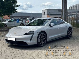 porsche taycan volant alcantara - toit pano - garantie 12 mois