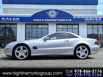 used 2005 mercedes-benz sl-class 2dr roadster 5.0l