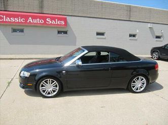 used 2007 audi s4 s-4 cabriolet 6-speed