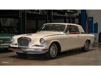 1962 studebaker gran turismo hawk blanc manuel, 4 vitesse...
