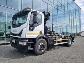 iveco eurocargo 180e28 hiab 102 kontejner