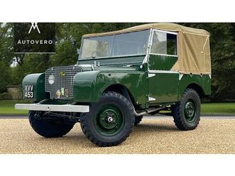 1949 land rover series 1 lights behind the grill - fully restored a vendre