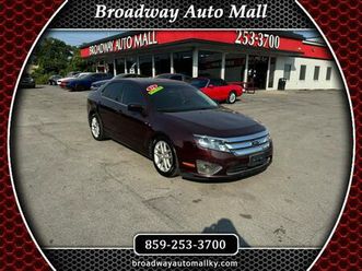 used 2012 ford fusion sel
