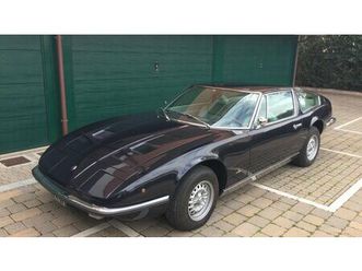 1971 maserati indy bleu manuel, 5 vitesses conduite à gau...