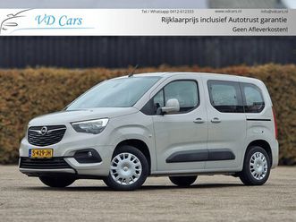 opel combo life - 1.2 turbo l1h1 edition navigatie*cruise control*climate control*pdc