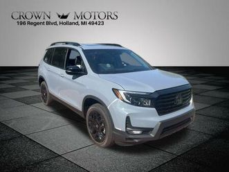 new 2025 honda passport black edition