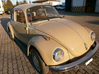 vw maggiolino 1303-1200-1974-vetro curvo-asi