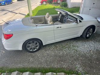 chrysler sebring limited convertible avec toit rigide année 2008 5,000.$ ferme