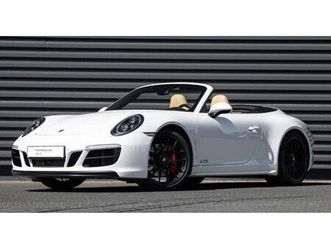 porsche 991 (911) carrera 4 gts cabriolet / garantie porsche approved