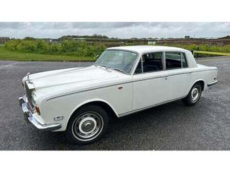 1972 rolls royce silver shadow blanc manuel, 4 vitesses c...