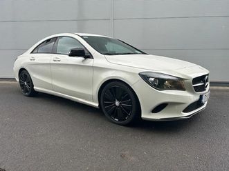 mercedes-benz cla cla 180 d black ed 4dr saloon le