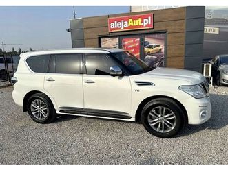 nissan patrol 4x4 patrol 5.5 benz 405 km 2013r dubai warszawa 5.6 benzyna