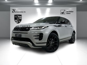 range rover evoque r-dynamic p 301ps seoul pearl silver hse at9