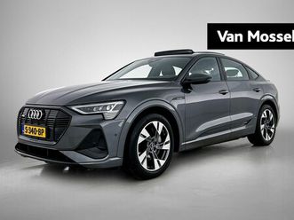 audi e-tron sportback - 55 quattro s edition 95 kwh | s-line | navigatiesysteem | panoramadak | optiepakket zwart