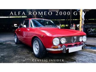 1975 alfa romeo 2000 gt veloce a vendre