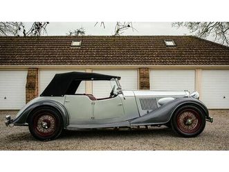 1937 alvis 4.3-litre - open tourer