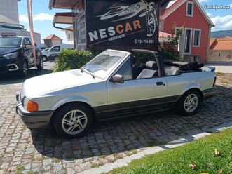 ford escort xr3i cabrio março/88