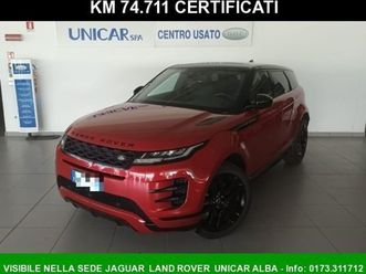 rr evoque 2ª serie range rover evoque 2.0d i4 240 cv awd auto r-dynamic s
