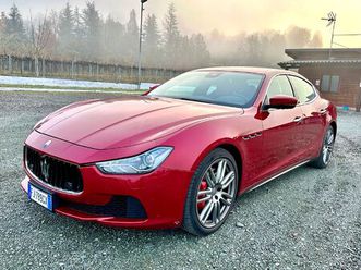 maserati ghibli 3.0 diesel 250cv km ufficiali no super bollo