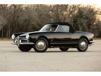 1958 alfa romeo giulietta spider for sale
