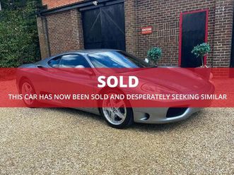 sold - ferrari 360 modena f1