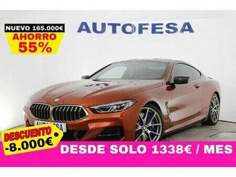 serie 8 serie 8 m850i coupe xdrive pack m auto 530cv 2p # cuero,navy,pack carbono,camara